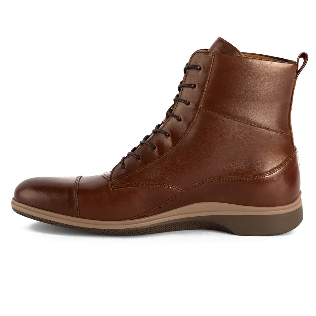Premium Chestnut Leather Boots for Men & Women - Comfortable, Durable & Stylish for Hiking, Work & Everyday Wear