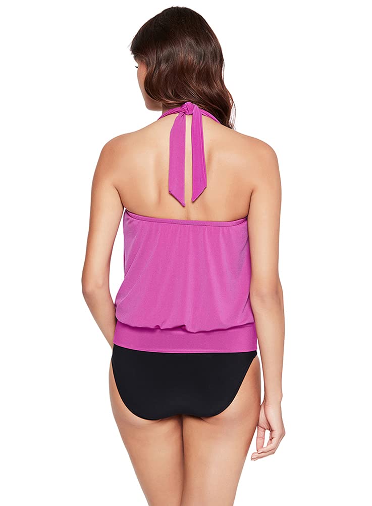 MagicSuit Women's Swimwear Debbie Halter Tie Underwire Bra Tankini Top - Sexy Supportive Bathing Suit for Beach, Pool & Summer Vacations
