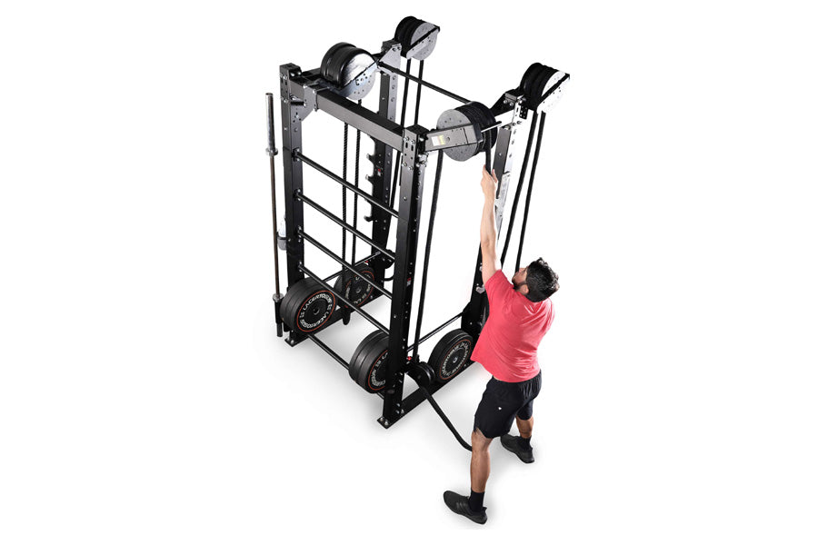 Ropeflex RX2100 Portable Attachable Rope Trainer for Home & Gym Workouts - Perfect for Strength Training, Cardio, and Fitness Enthusiasts