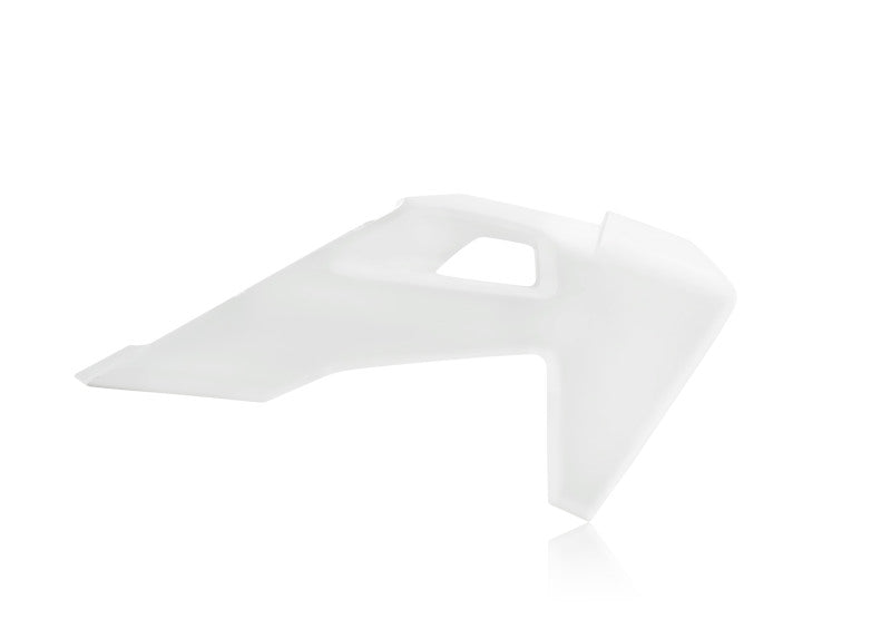 Acerbis Radiator Shroud for Husqvarna 125 450 TC FX FC 2019-2022 TX300 TX300i - White | Dirt Bike Motorcycle Replacement Part for Off-Road Racing & Trail Riding