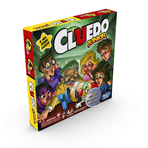 Hasbro Gaming Cluedo Junior - The Broken Toy Case Board Game (Spanish Version) | Fun Family Mystery Game for Kids Ages 5+ | Perfect for Family Game Nights & Indoor Activities