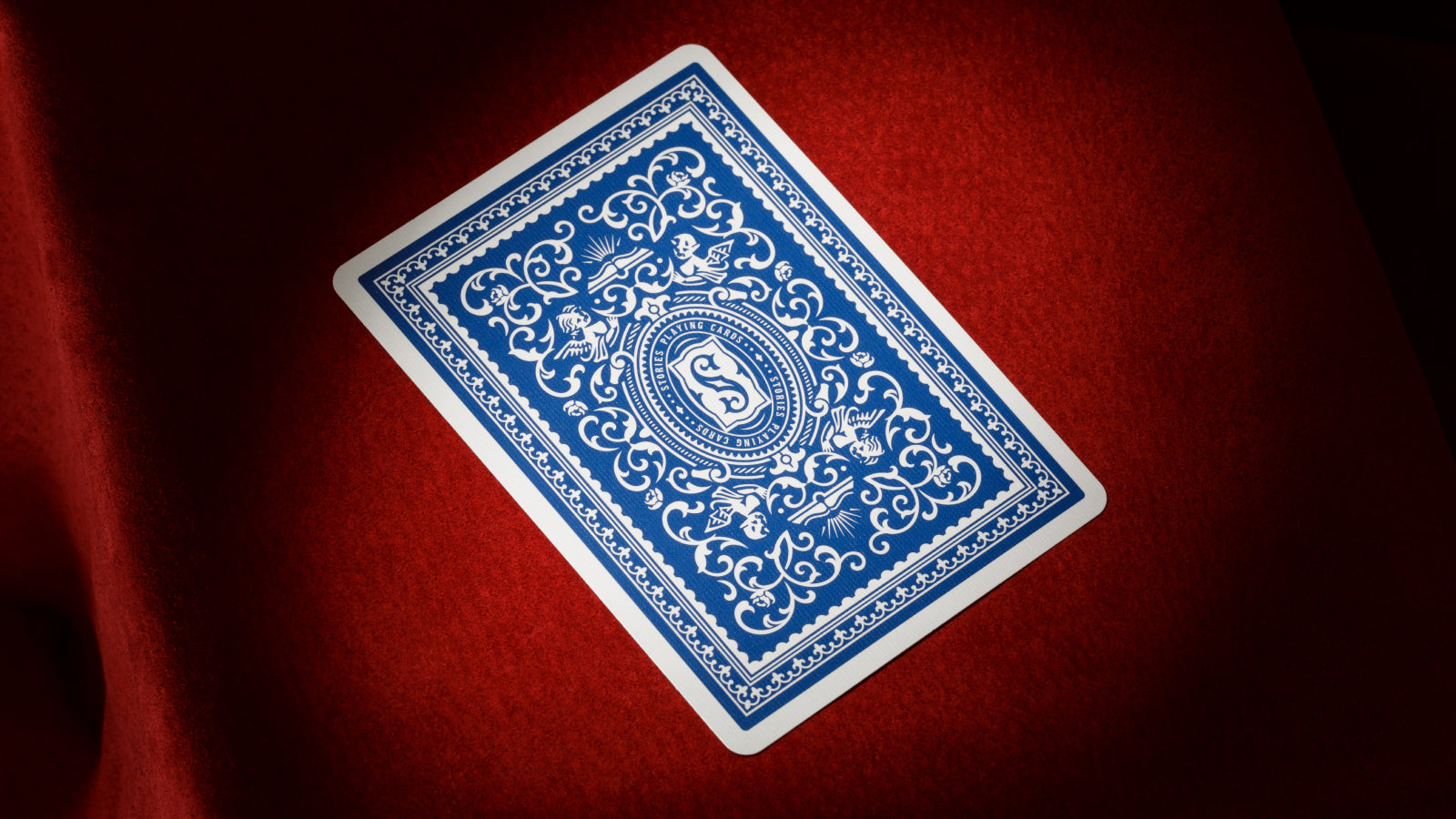 Stories Vol.2 Playing Cards - Premium Blue Deck for Poker, Magic Tricks & Card Games | Perfect for Game Nights, Collectors & Cardistry