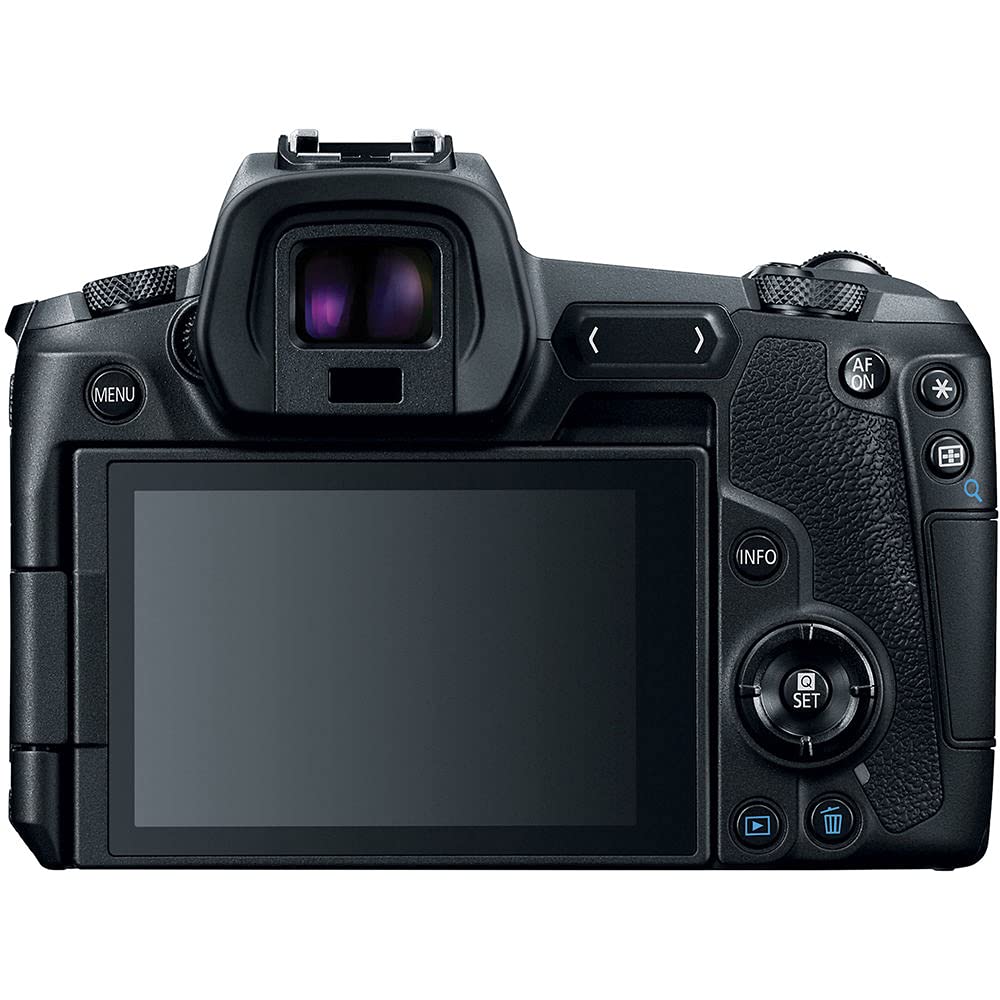 Canon EOS R Full Frame Mirrorless Digital Camera Body with 64GB Memory Card, Case, Corel Photo Software, Extra Battery & Accessories Kit - Perfect for Travel Photography, Vlogging & Professional Shooting (Renewed)
