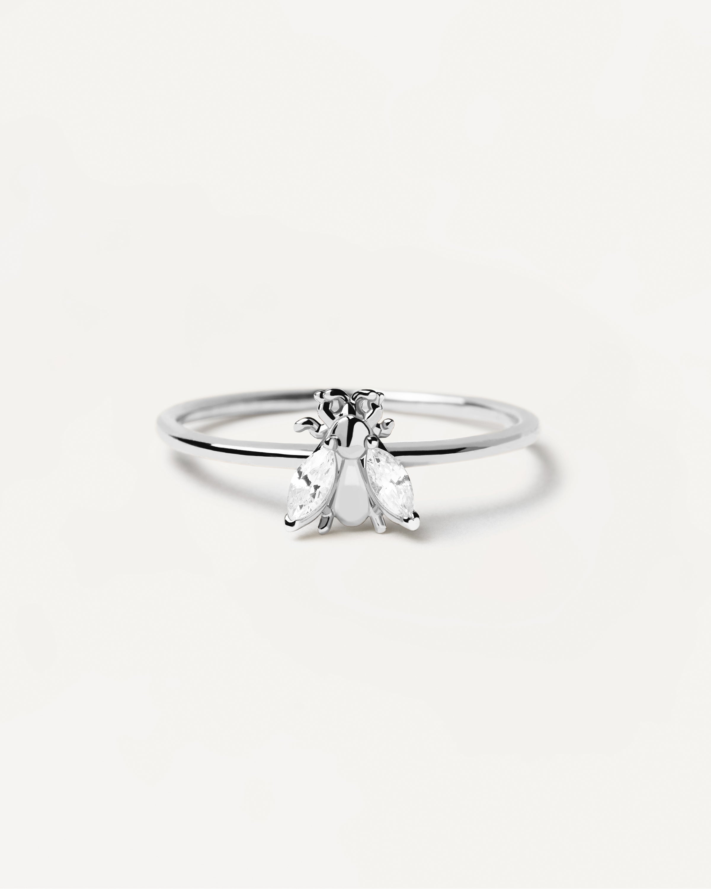 Stylish Buzz Silver Ring for Women - Trendy Sterling Silver Jewelry Gift for Her - Perfect for Parties, Dates & Everyday Wear