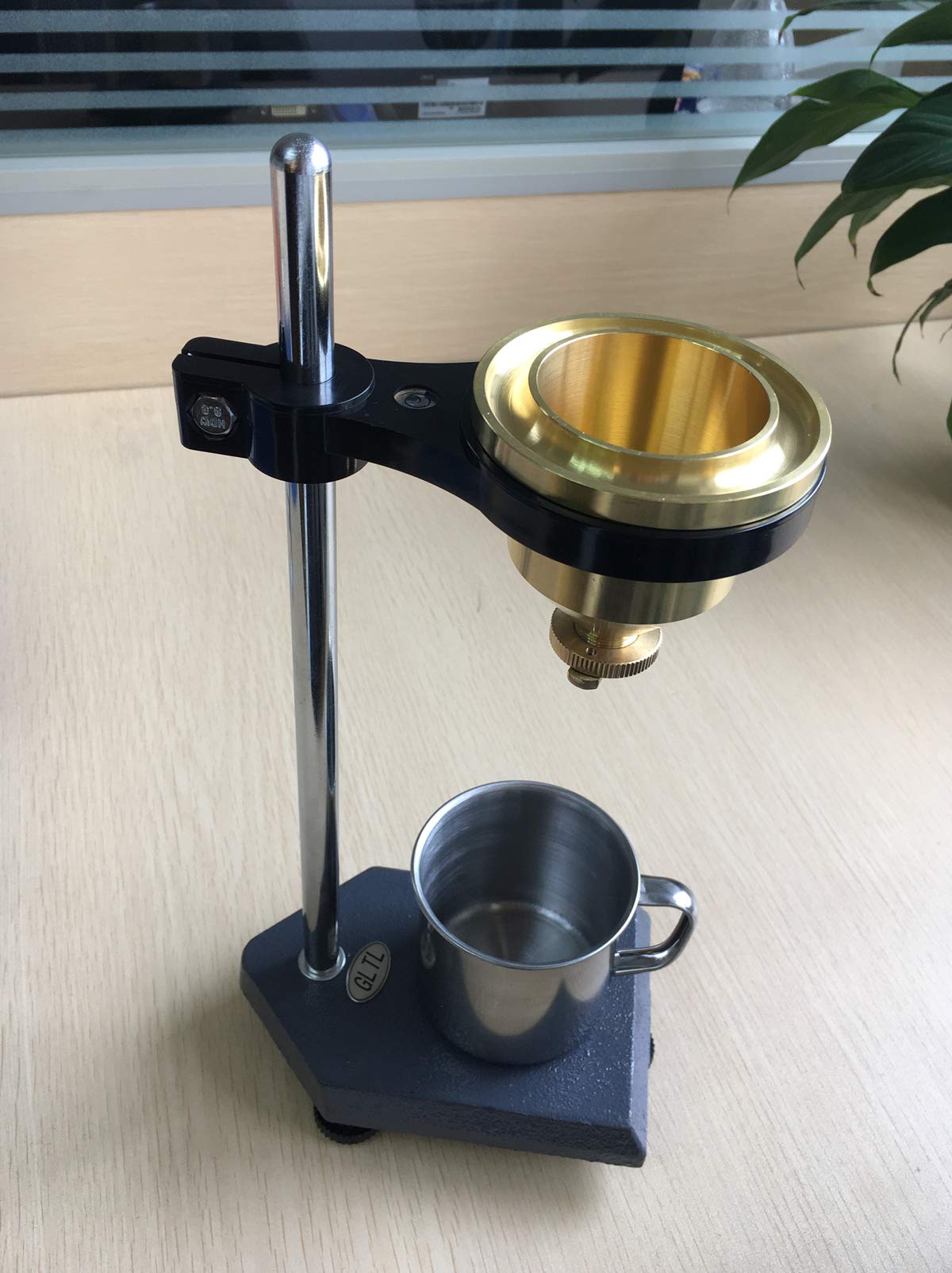 Premium Liquid Viscosity Tester Kit - 4# Flow Cup Viscometer with Base | Accurate Paint, Ink & Coating Viscosity Measurement | Ideal for Labs, Factories & Quality Control