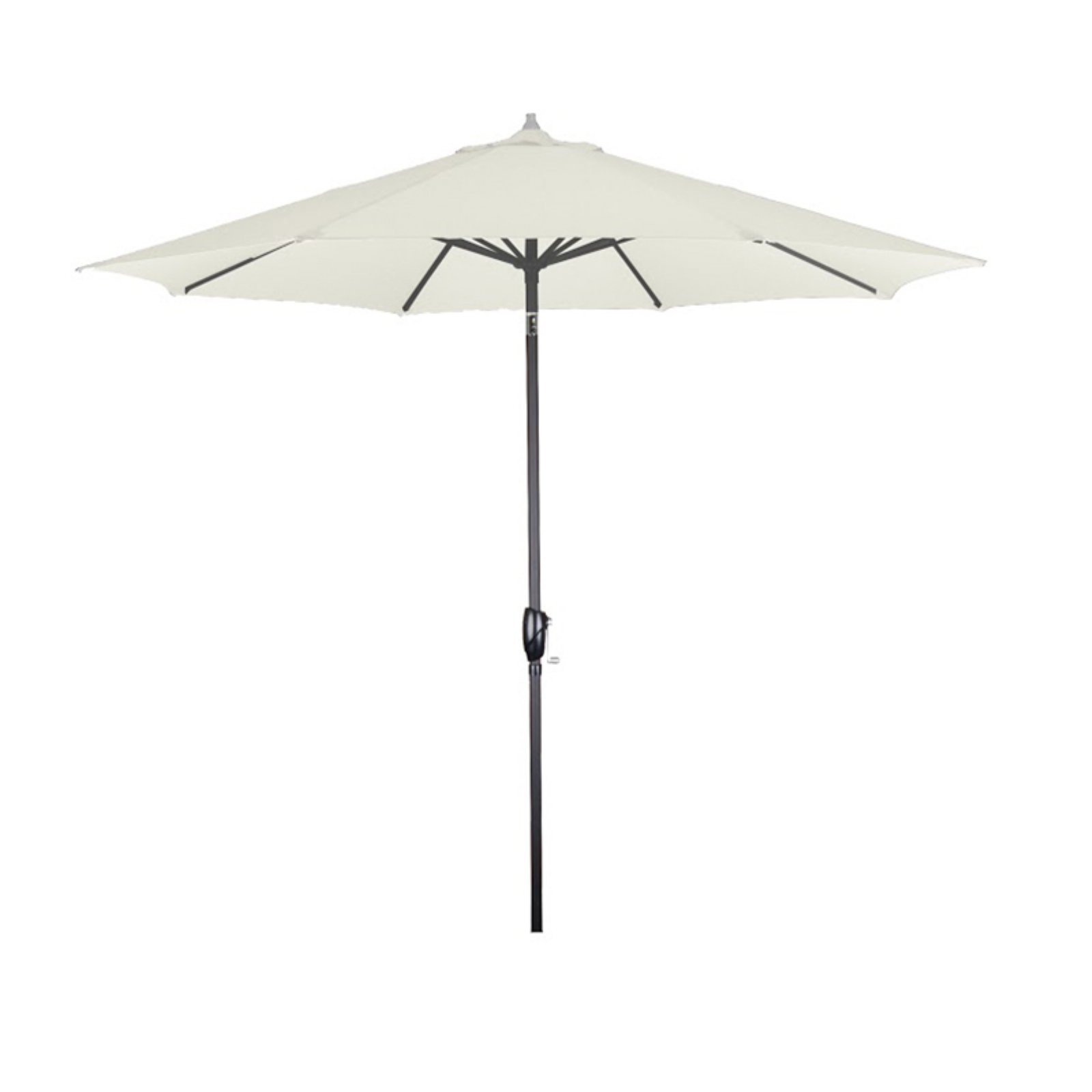 Astella PTS908709-F69 9-Ft Aluminum Patio Umbrella with Push Button Tilt - Outdoor Rated Olefin Fabric in Terracotta - Perfect for Backyard, Poolside, and Outdoor Dining Areas
