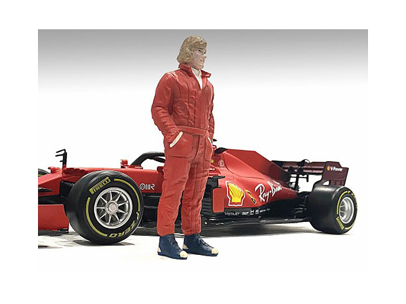 1/18 Scale 1970s Racing Legends Figure A by American Diorama - Perfect for Collectors & Model Car Enthusiasts - Display for Home, Office, or Racing Memorabilia Collections