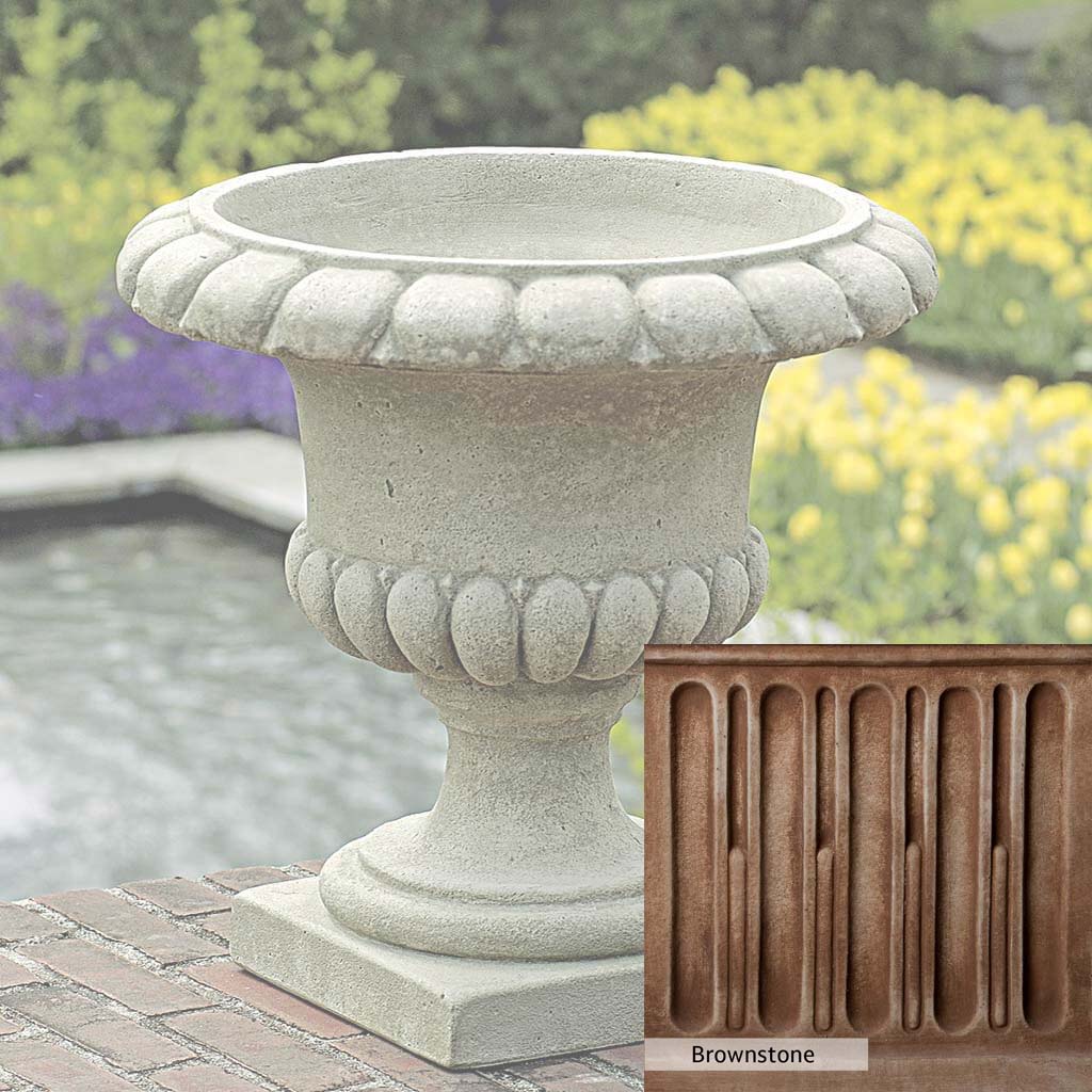 Campania International Longwood Main Fountain Garden Urn - Classic Outdoor Decorative Planter for Patio, Garden & Landscape Design | Perfect for Flowers, Plants & Water Features