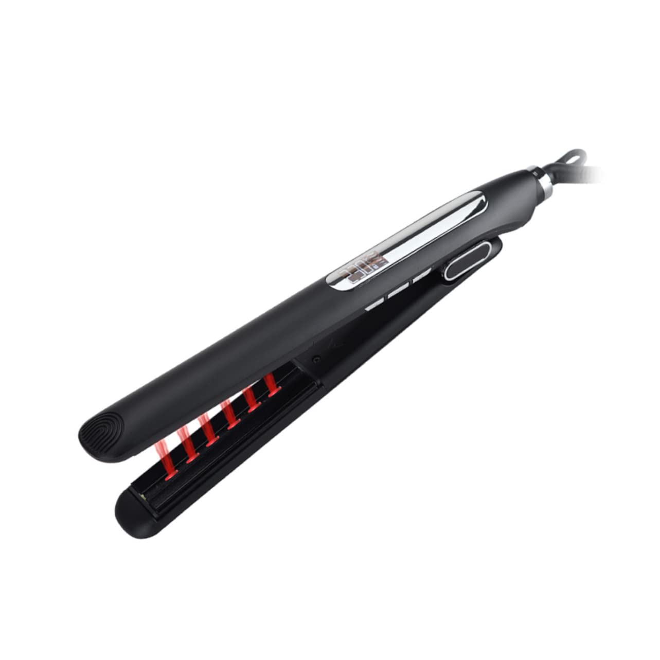 FOMIYES Ceramic Hair Straightener - 1 Inch Dual Voltage Flat Iron for Straightening & Styling - Professional Salon Quality Tool for Smooth, Shiny Hair at Home or Travel