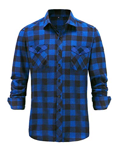 Blue and Black Flannel