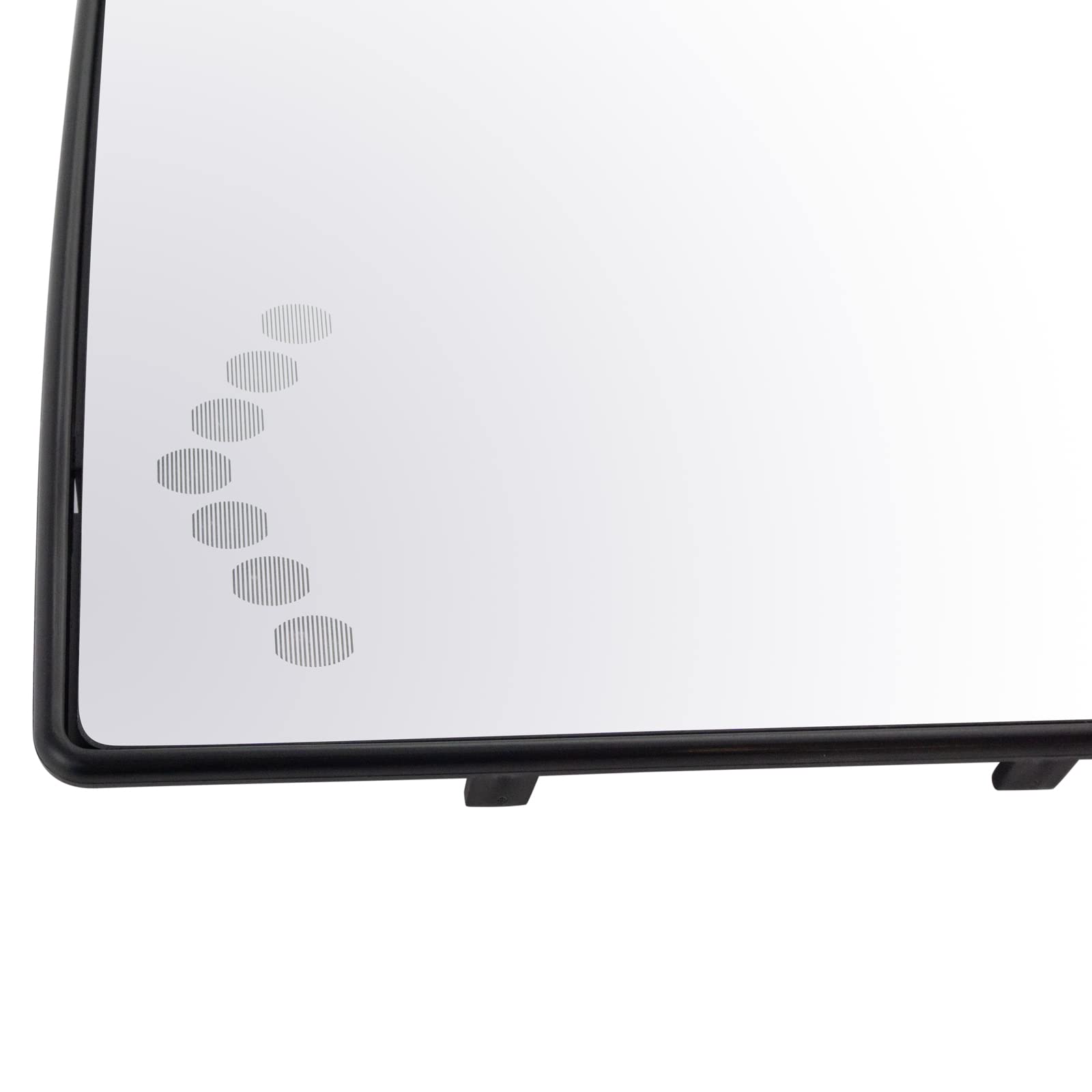 Heated Signal Left Side Upper Mirror Glass with Backing Plate for GM Trucks & SUVs - Trail Ridge Towing Replacement Part for Enhanced Visibility in Winter Driving