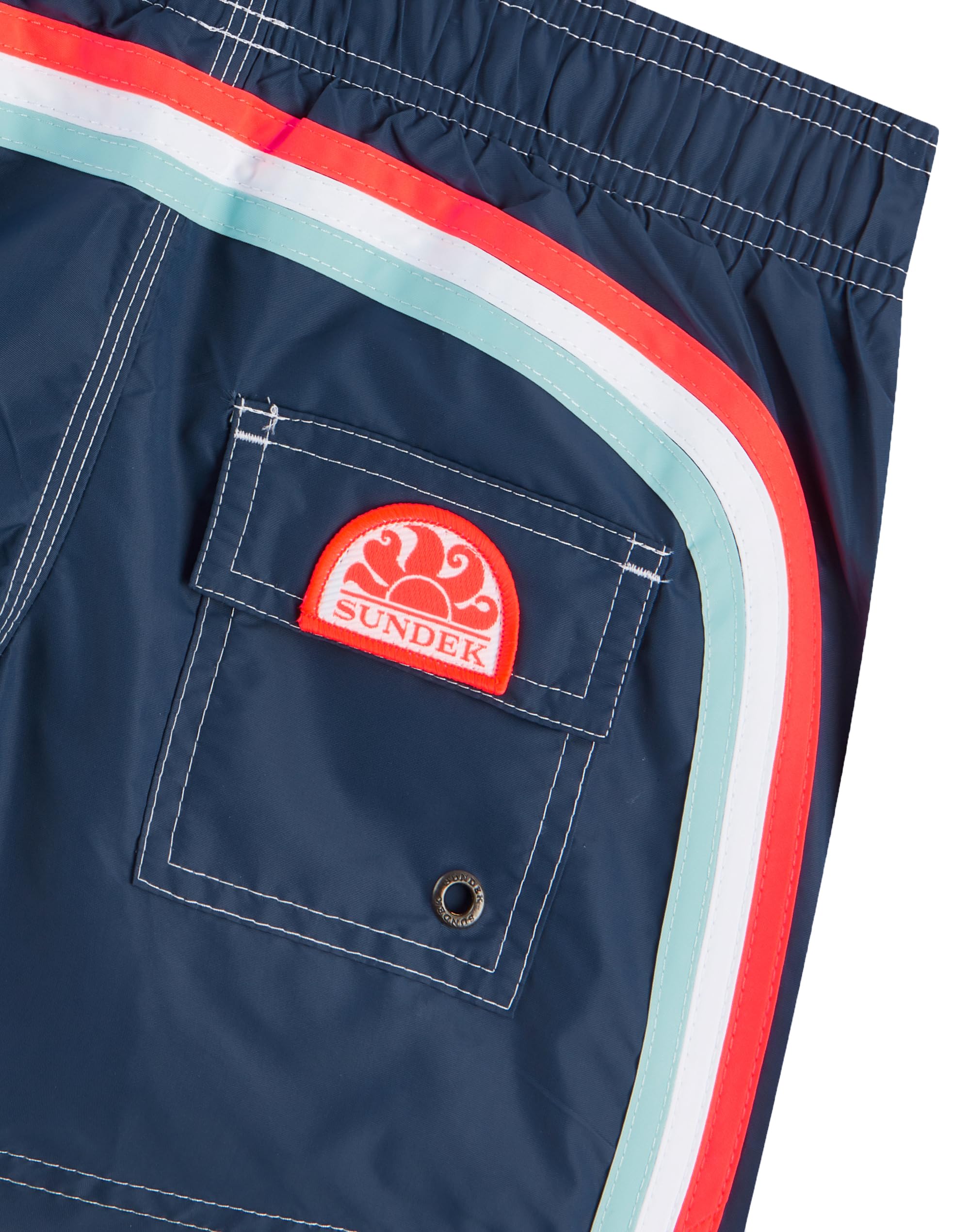 **Boys' Quick-Dry Elastic Waist Swim Trunks - UPF 50+ Sun Protection for Beach, Pool & Water Sports (Sized by Age)**