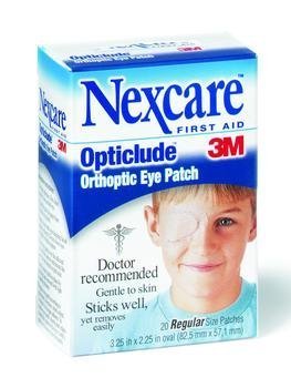 3M Nexcare Opticlude Orthoptic Eye Patches for Kids & Adults - Amblyopia Treatment, Lazy Eye Correction - Soft, Comfortable, Hypoallergenic Eye Patch for Vision Therapy & Post-Surgery Care