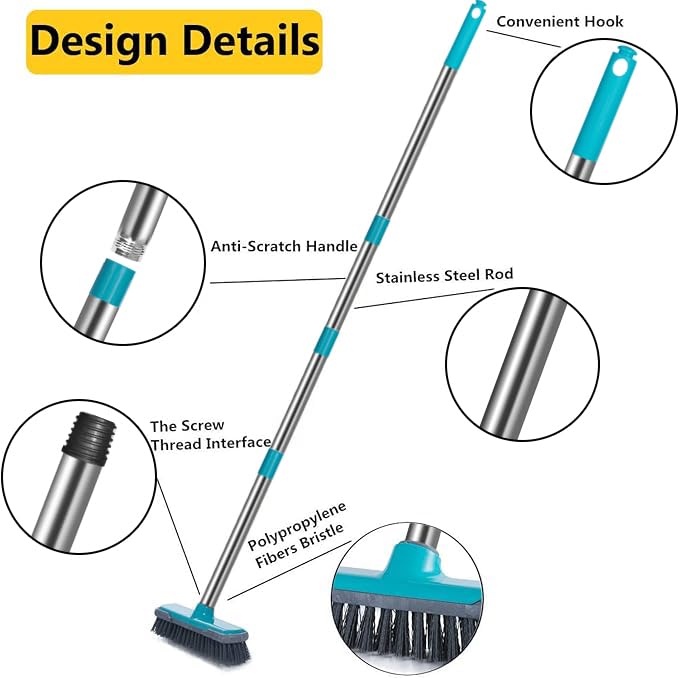 Heavy Duty Deck Brush with 53