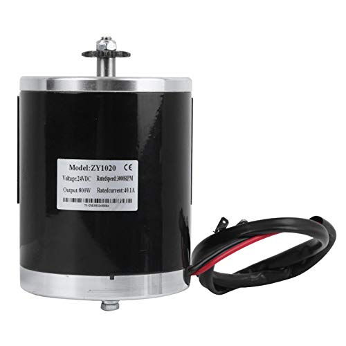 24V 800W High Speed Electric Motor with Mounting Feet - Powerful Brushless DC Motor for Electric Scooters, E-Bikes & DIY Projects | Perfect for Commuting, Off-Road Adventures & Custom Builds