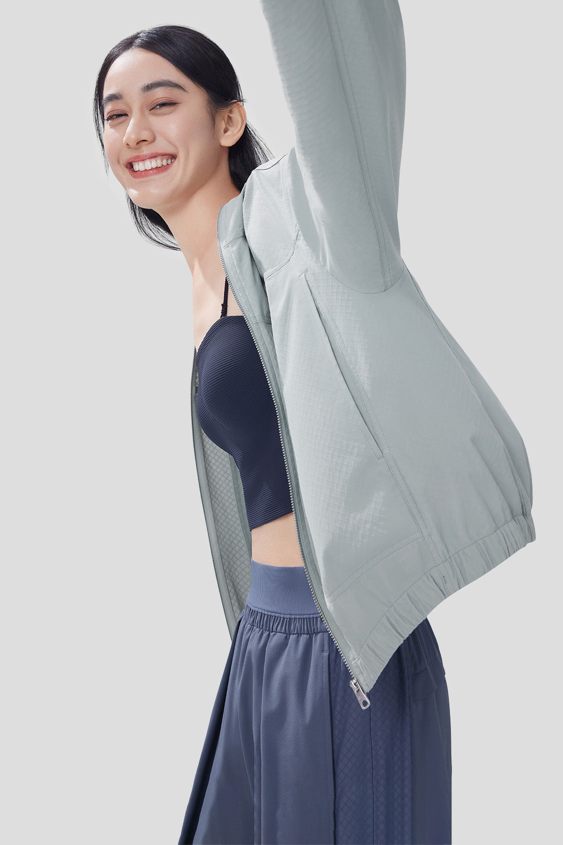 UPF50+ Women's Lightweight Sun Protection Jacket - Breathable UV Sun Shirt for Outdoor Activities, Hiking, Beach & Summer Travel