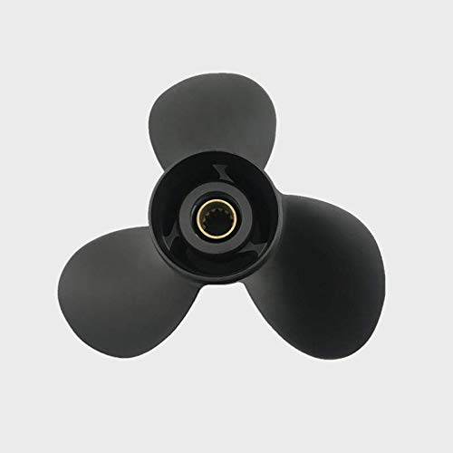 Captain Propeller 13.5x15 for Suzuki Outboard Motors 60HP-140HP (DF60, DT75, DF70, DT90, DT100, DT115, DT140) - 13 Tooth Spline Replacement Part 58100-94500-019 - Perfect for Fishing Boats, Speed Boats & Marine Applications