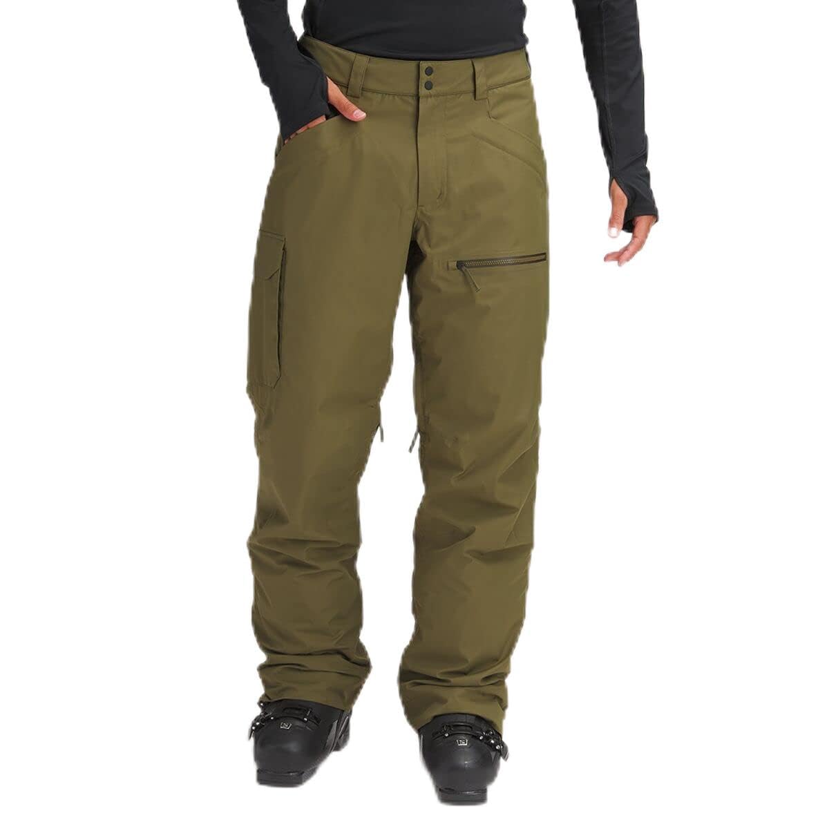 Men's Insulated Snow Pants for Winter - Waterproof & Windproof Ski Pants for Snowboarding, Hiking & Cold Weather Outdoor Activities
