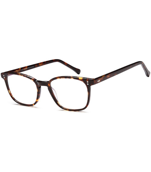 Brooklyn D152 Stylish Eyeglasses for Men & Women - Trendy Frames for Reading, Driving & Daily Use