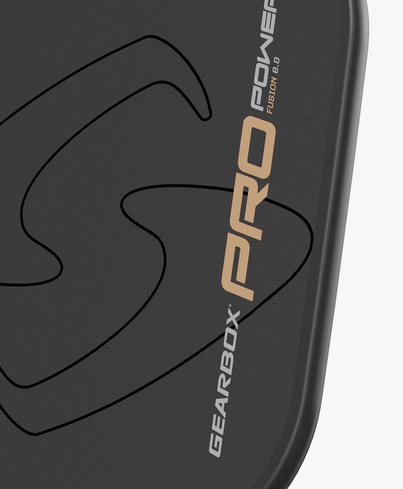 Gearbox Pro Power Fusion Pickleball Paddle - Lightweight 8.0 oz Graphite Composite - Premium Performance for Competitive Play & Practice - Perfect for Tournaments, Club Games & Recreational Play