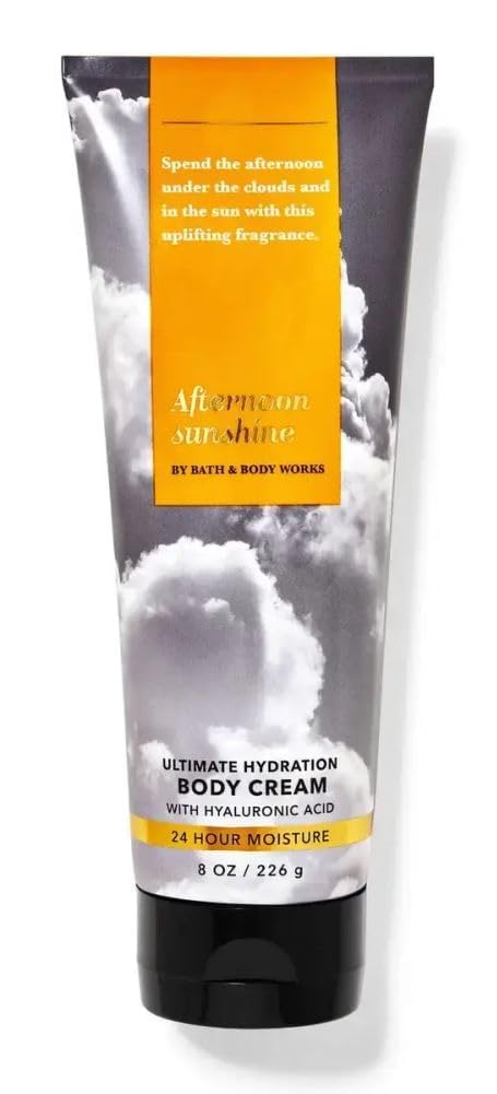 Afternoon Sunshine Ultimate Hydration Body Cream - 8 Oz | Moisturizing Lotion for Dry Skin | Perfect for Daily Use & Gift Giving