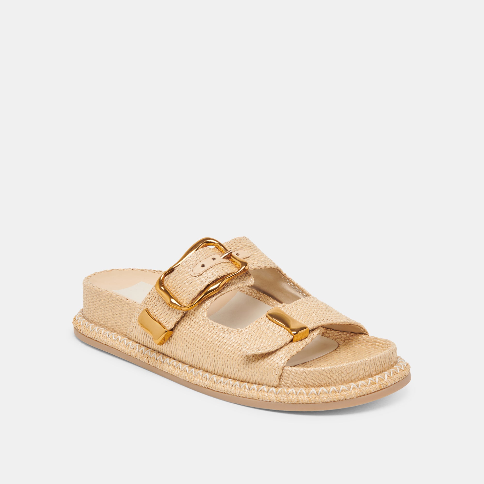 SEVANA Women's Lightweight Raffia Sandals - Comfortable Natural Fiber Flip Flops for Beach, Pool & Summer Outfits