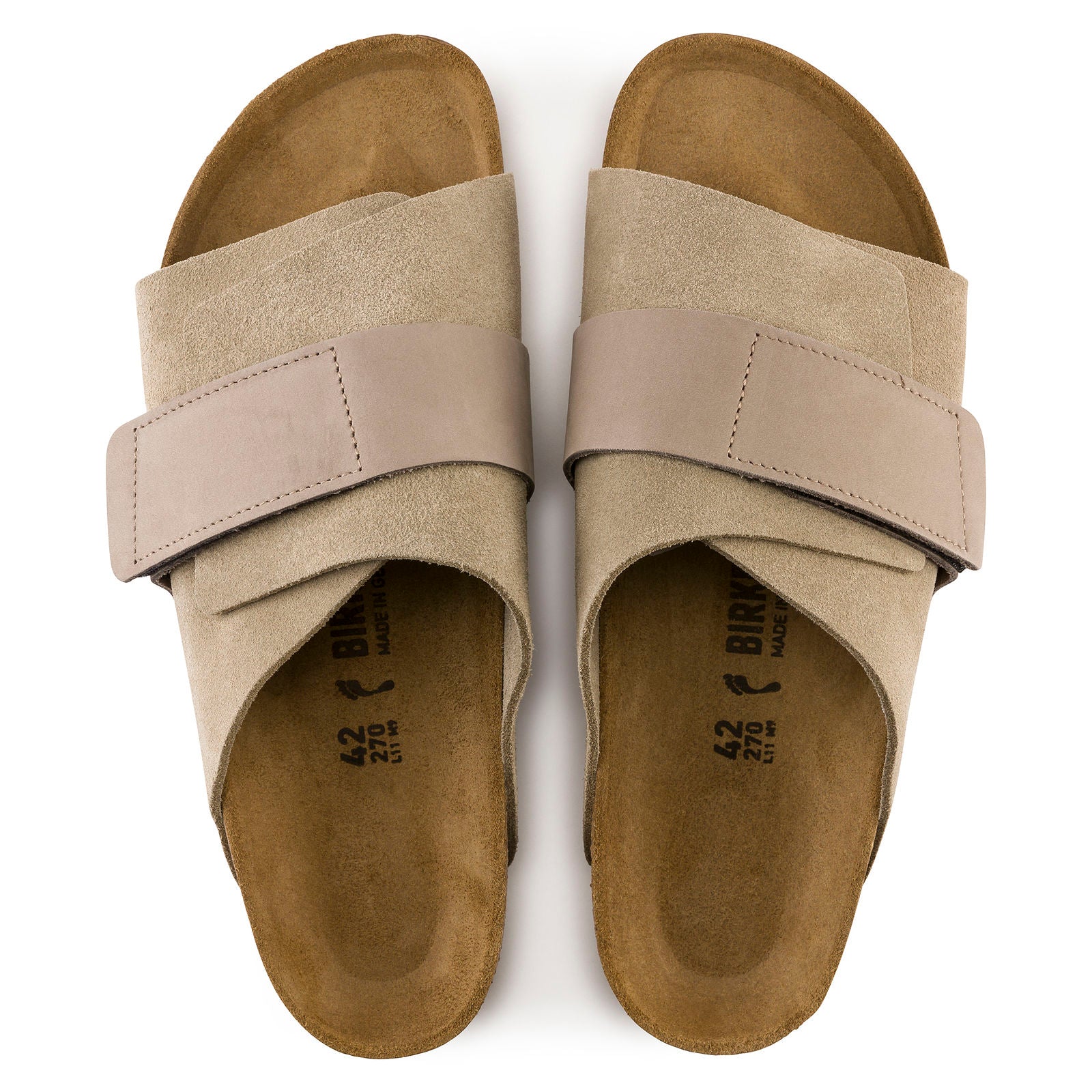 Birkenstock Kyoto Sandals for Women - Comfortable Cork Footbed Slides with Arch Support | Perfect for Casual Wear, Travel & Summer Outfits