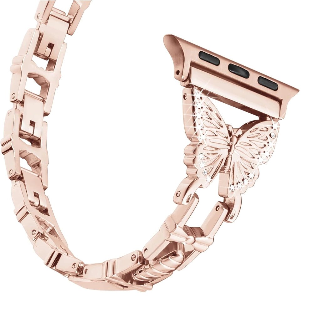 Luxury MajesticLuxe Wing Apple Watch Band for Women - Elegant & Stylish Replacement Strap for Workouts, Office & Everyday Wear