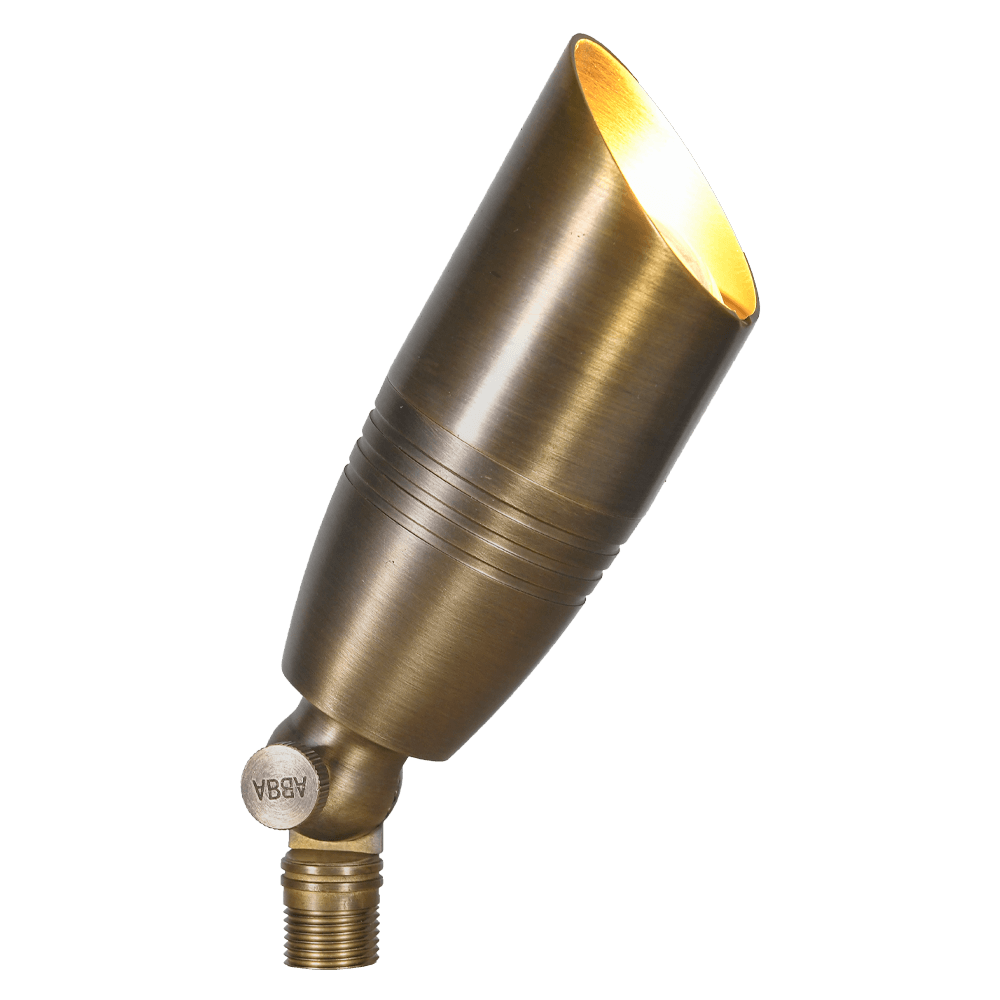 SPB06 4x/8x/12x Pack Low Voltage LED Outdoor Landscape Spotlight - 5W 3000K Warm White Bulb for Garden, Pathway, and Yard Lighting