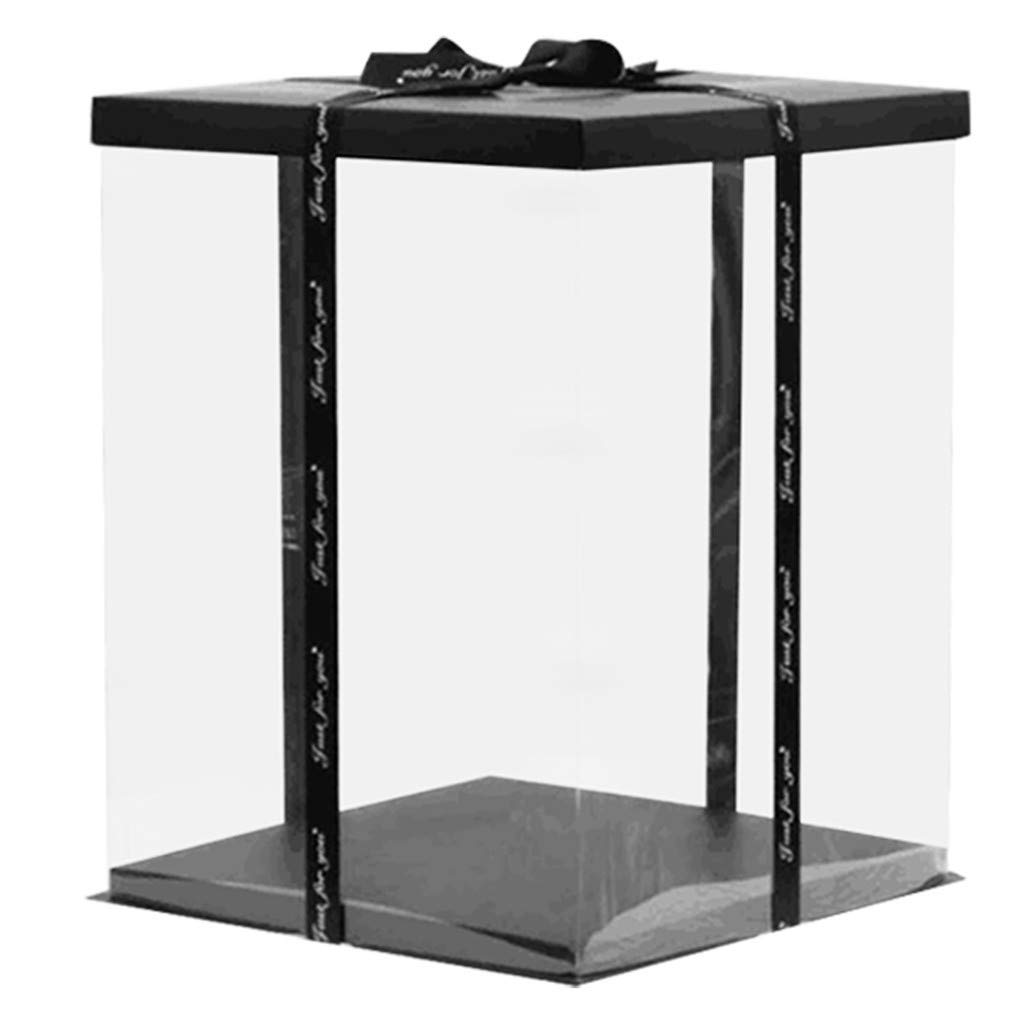 LACACA 30x40cm Clear Christmas Drawstring Storage Bags - Transparent Shoe Organizer Boxes for Holiday Gifts, Home Organization & Housekeeping (One Size) - Perfect for Holiday Decor, Party Favors & Closet Storage