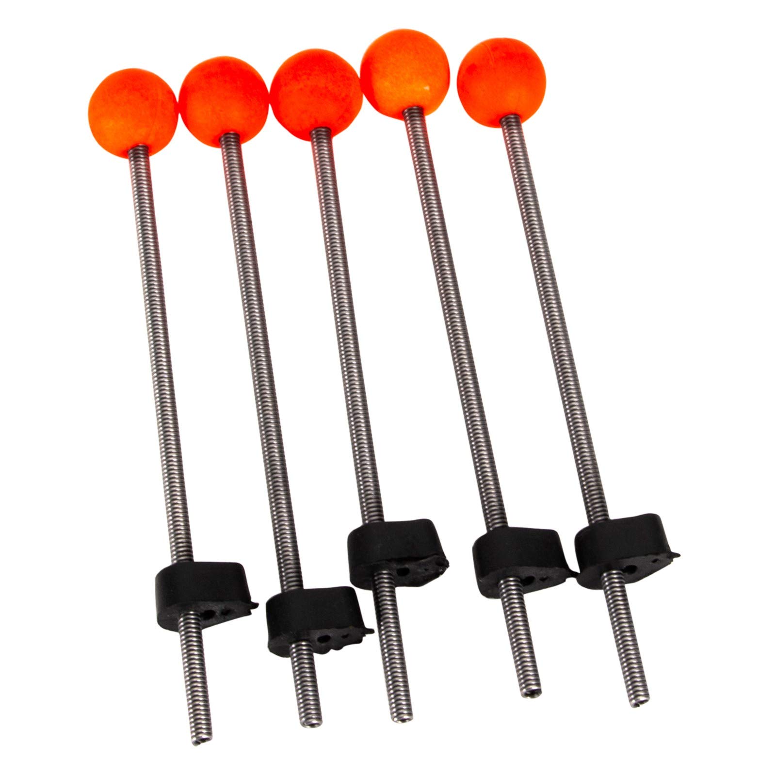 5pcs Ball Ice Fishing Rod Set with Red Spring Rod - Winter Ice Fishing Tackle Box for Ice Anglers | Perfect for Ice Fishing, Winter Sports & Outdoor Adventures
