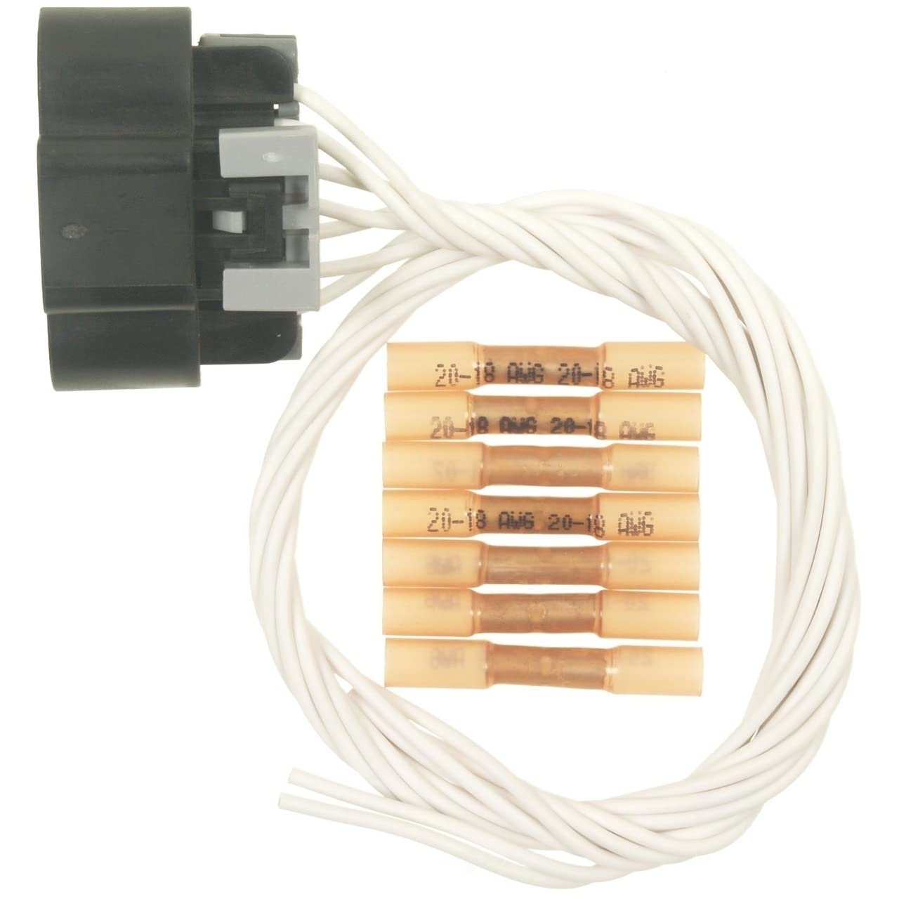 Standard Motor Products S-1380 Electrical Connector - Automotive Wiring Harness Repair Kit - Compatible with Ford, GM, Chevy - Durable Weatherproof Connectors for Engine, Headlight & Tail Light Wiring - Perfect for DIY Car Repairs & Maintenance