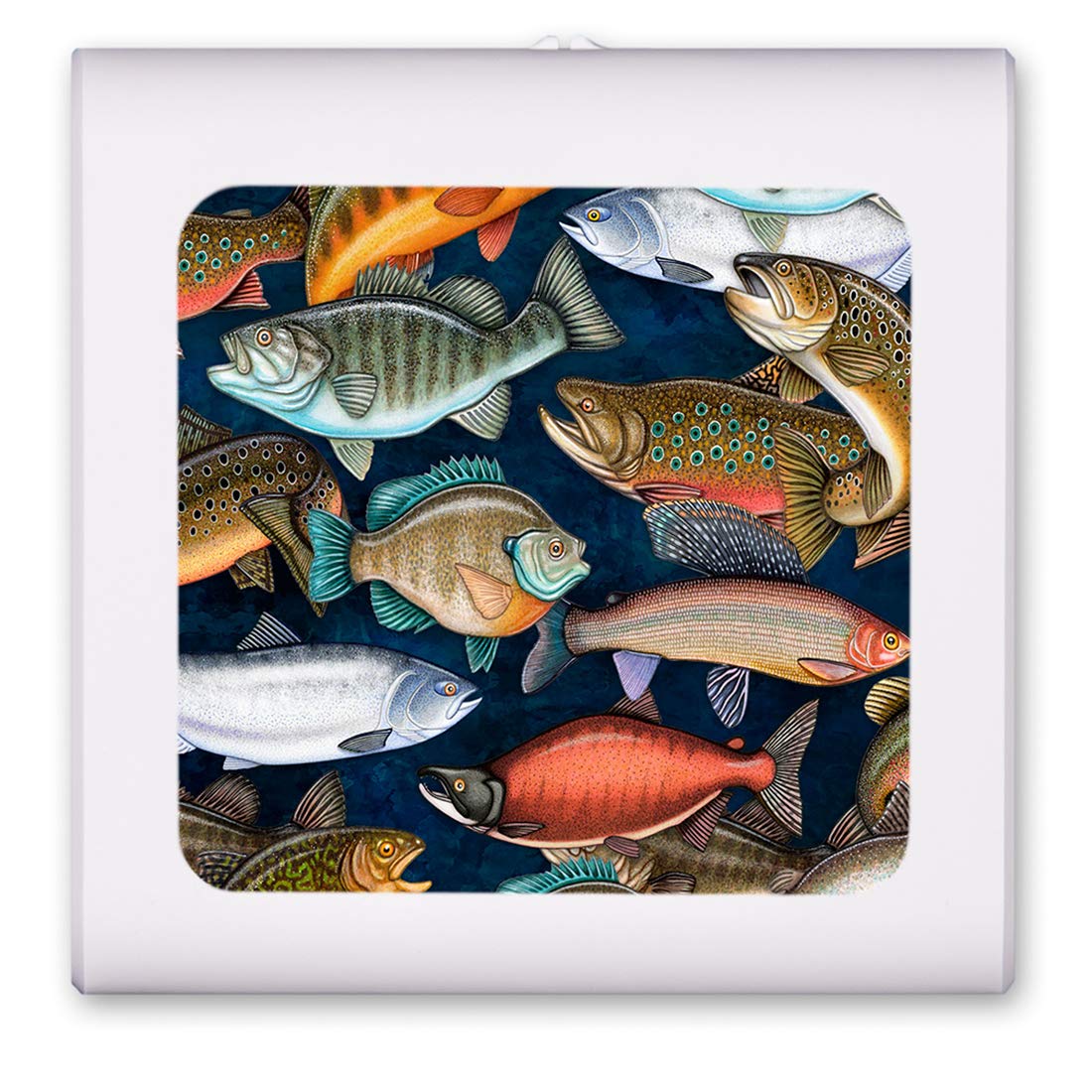 Dimmable LED Night Light with Auto On/Off Sensor - Adjustable Brightness Warm White for Bathroom, Hallway, Nursery & Bedroom - Perfect for Nighttime Safety & Freshwater Aquarium Decor (Inspired by Dan Morris Photography)