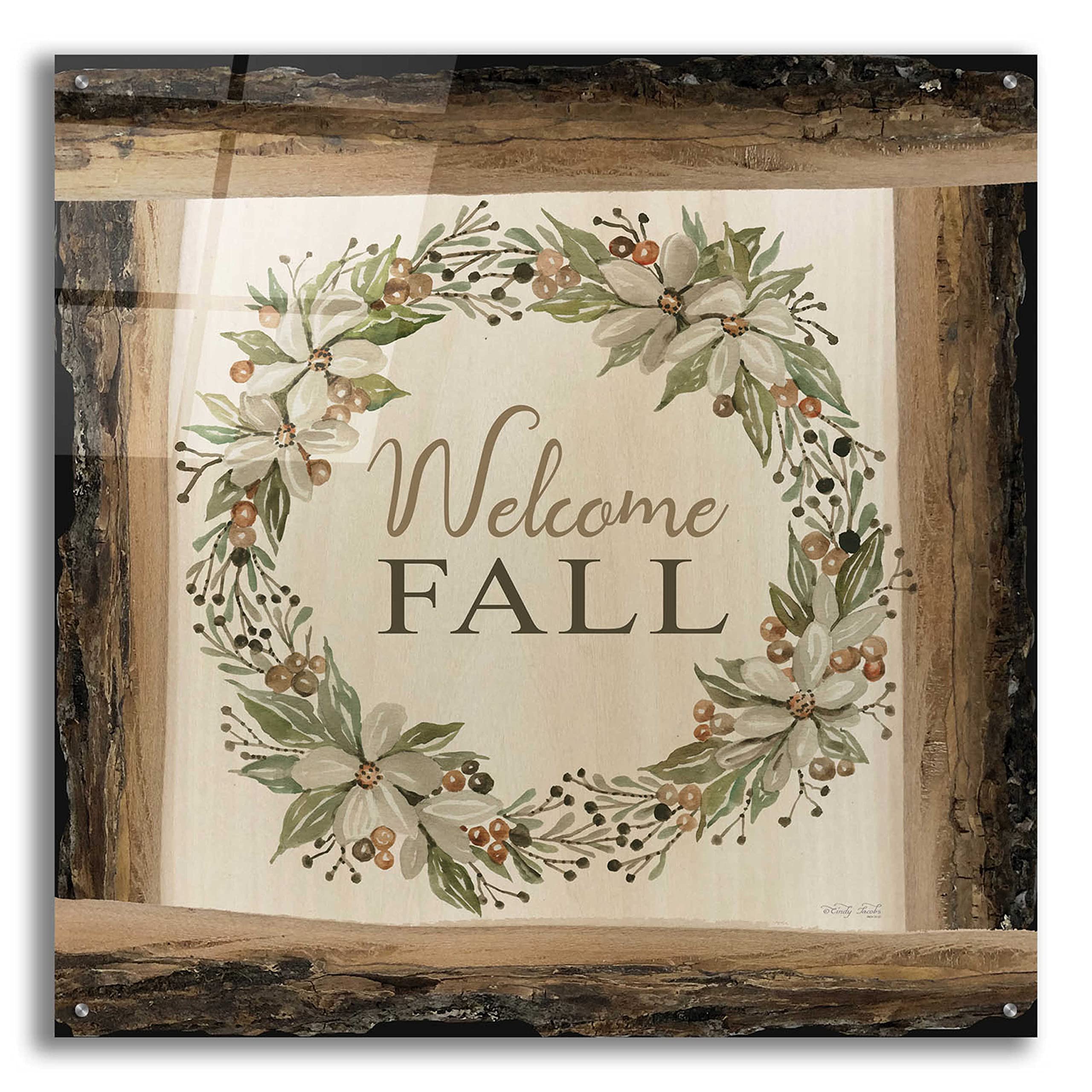 Welcome Fall Wreath