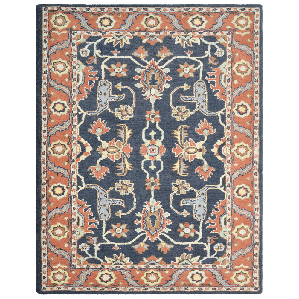 Luxury Dabir Hand Tufted Wool Area Rug - Soft & Durable Living Room Carpet for Bedroom, Office Decor - Perfect for Home, Apartment & Workspace