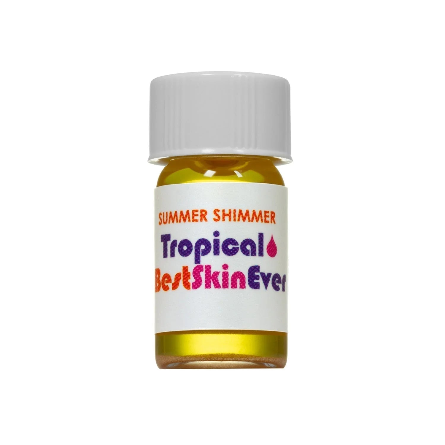 Best Skin Ever Tropical Summer Shimmer Body Oil - Glowing Hydrating Moisturizer for Summer Beach Vacation & Pool Party