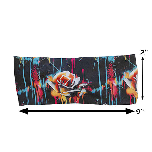 Dripping Rose Headband for Women - Elegant Floral Hair Accessory for Parties, Weddings & Everyday Wear