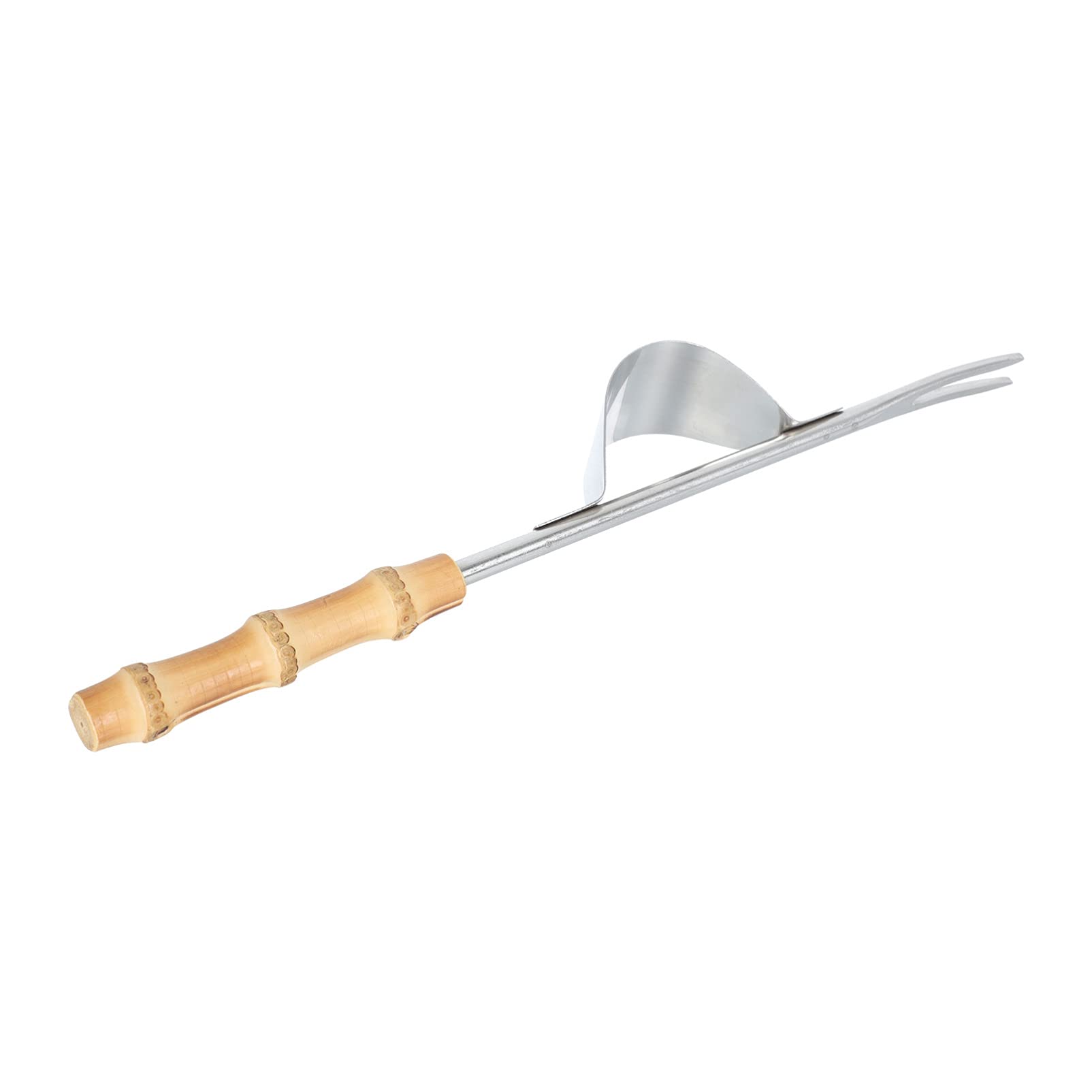 **YARDWE Stainless Steel Hand Weeder Tool - Heavy Duty Manual Grass Puller with Leverage Base for Deep Digging - Durable Garden & Farm Weeding Tool for Lawns, Yards, and Vegetable Beds**