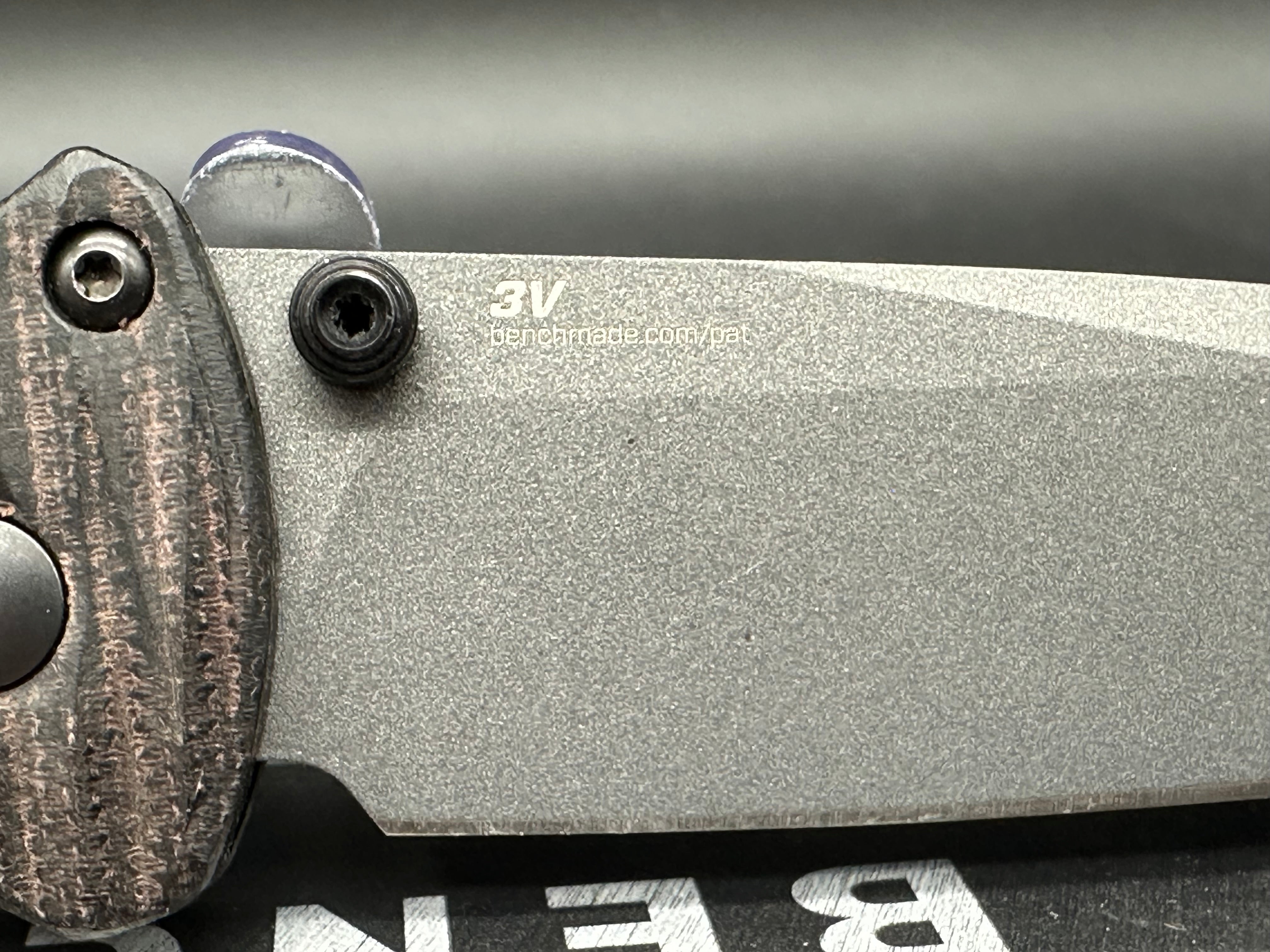 Benchmade Bailout 3V Folding Knife with Micarta Scales | MXG Deep Carry Clip & Original Accessories Included | EDC, Outdoor Survival, Camping & Tactical Use