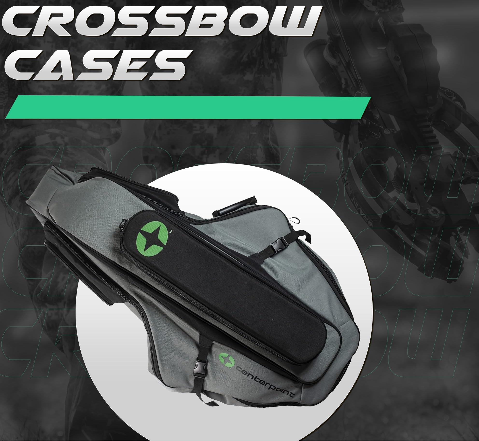 Premium CenterPoint Archery Hybrid Crossbow Case - Durable Protection for Hunting & Target Practice | Perfect for Travel & Outdoor Adventures