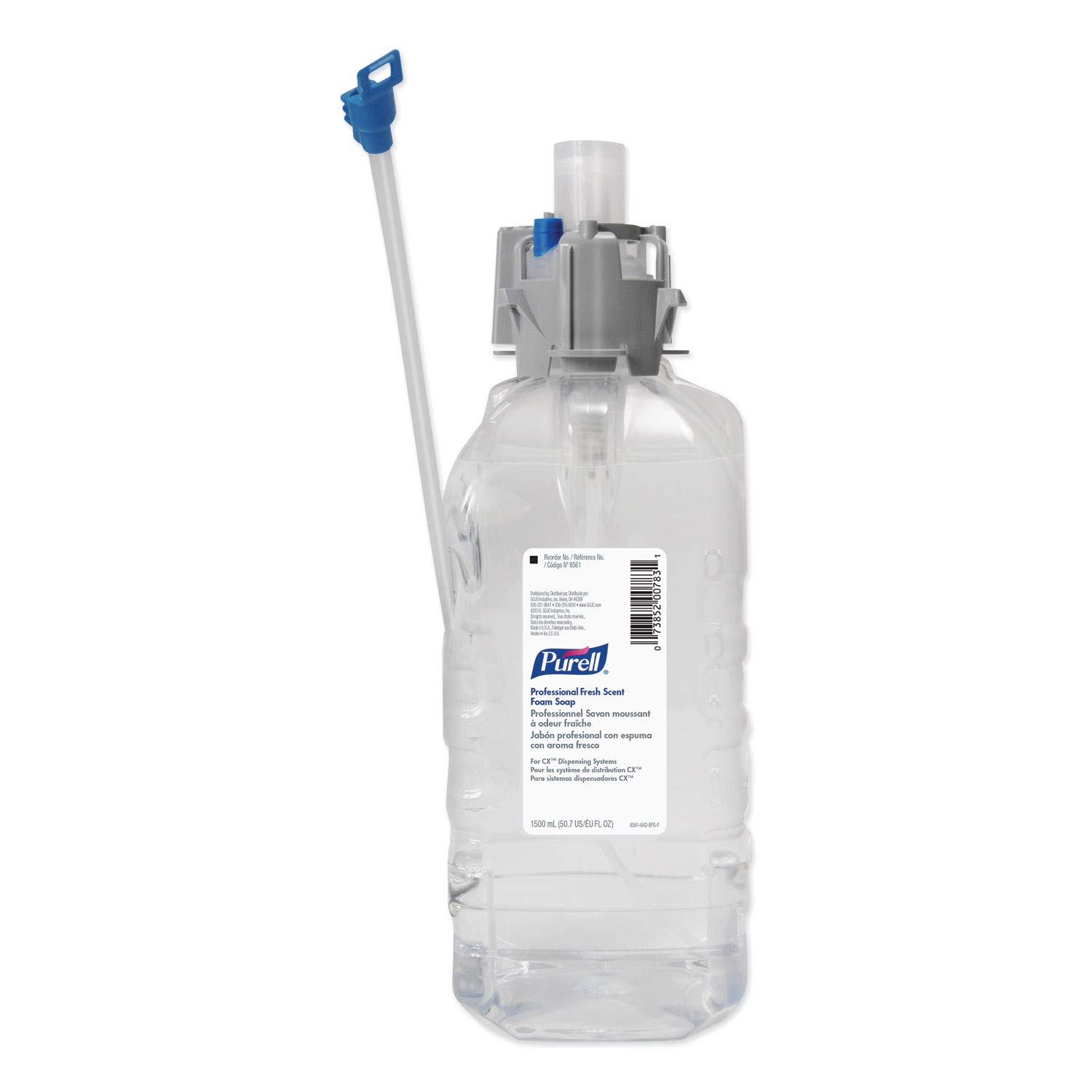 PURELL® Advanced Hand Sanitizer Refill - 1500mL Fresh Scent Foam Soap | Kills 99.99% Germs | Ideal for Offices, Schools, Hospitals & Public Spaces