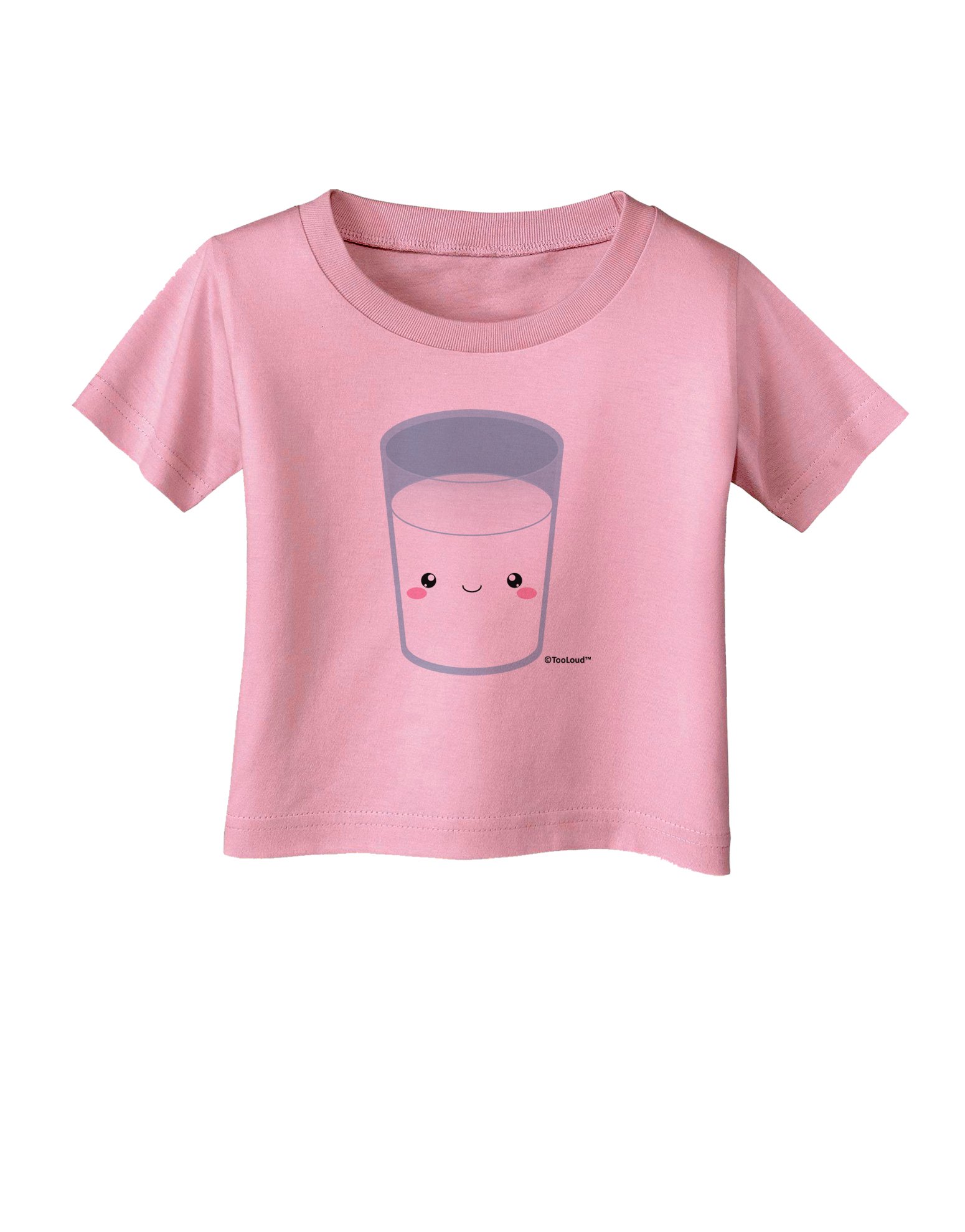 TooLoud Cute Matching Milk and Cookie Design Baby T-Shirt - Adorable Matching Outfit for Twins & Siblings - Perfect for Family Photos, Birthday Parties & Holiday Gatherings