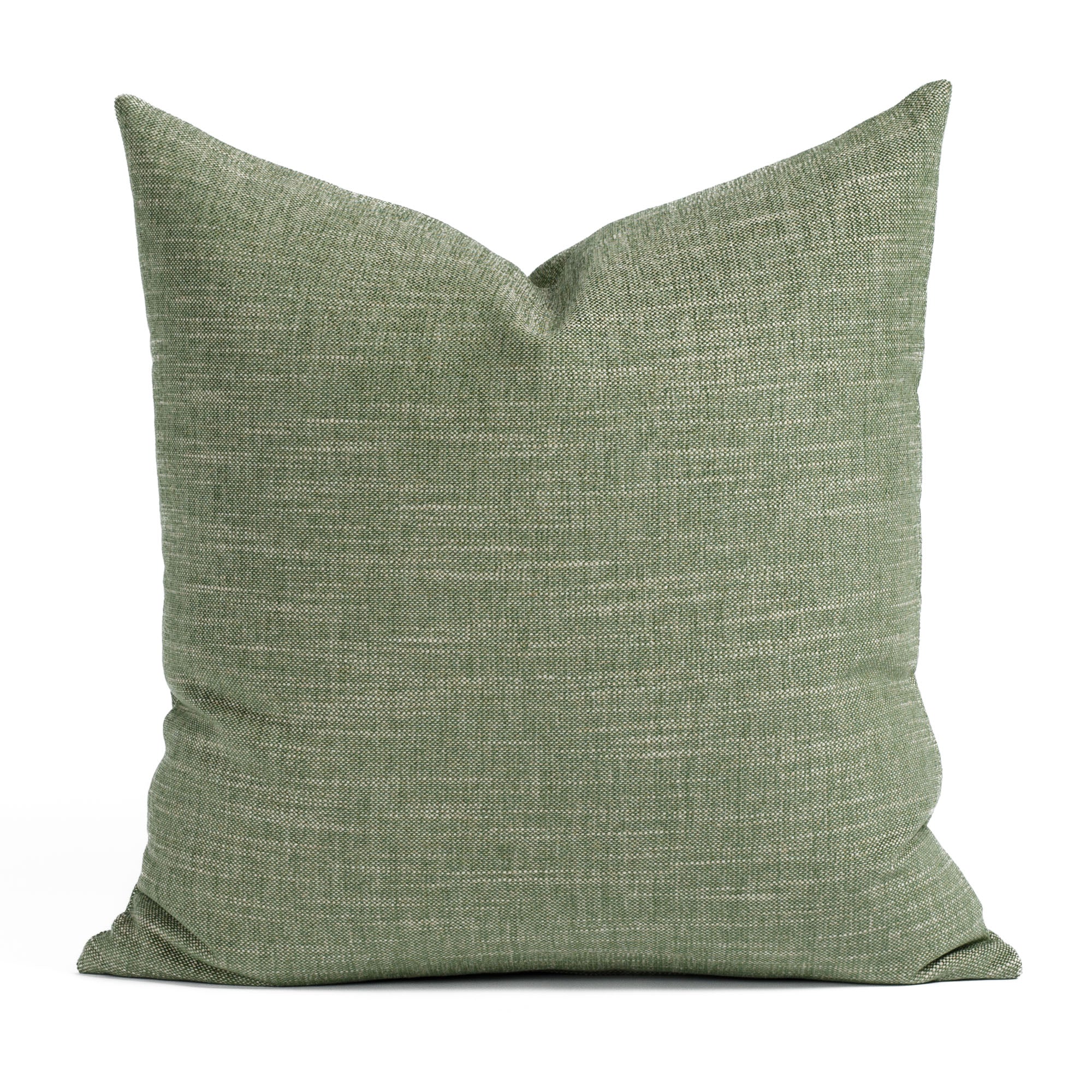 Premium Perry 22x22 Inch Decorative Throw Pillow Cover - Soft Pine Green Cushion for Sofa, Bed & Home Decor - Perfect for Living Room, Bedroom & Cozy Spaces
