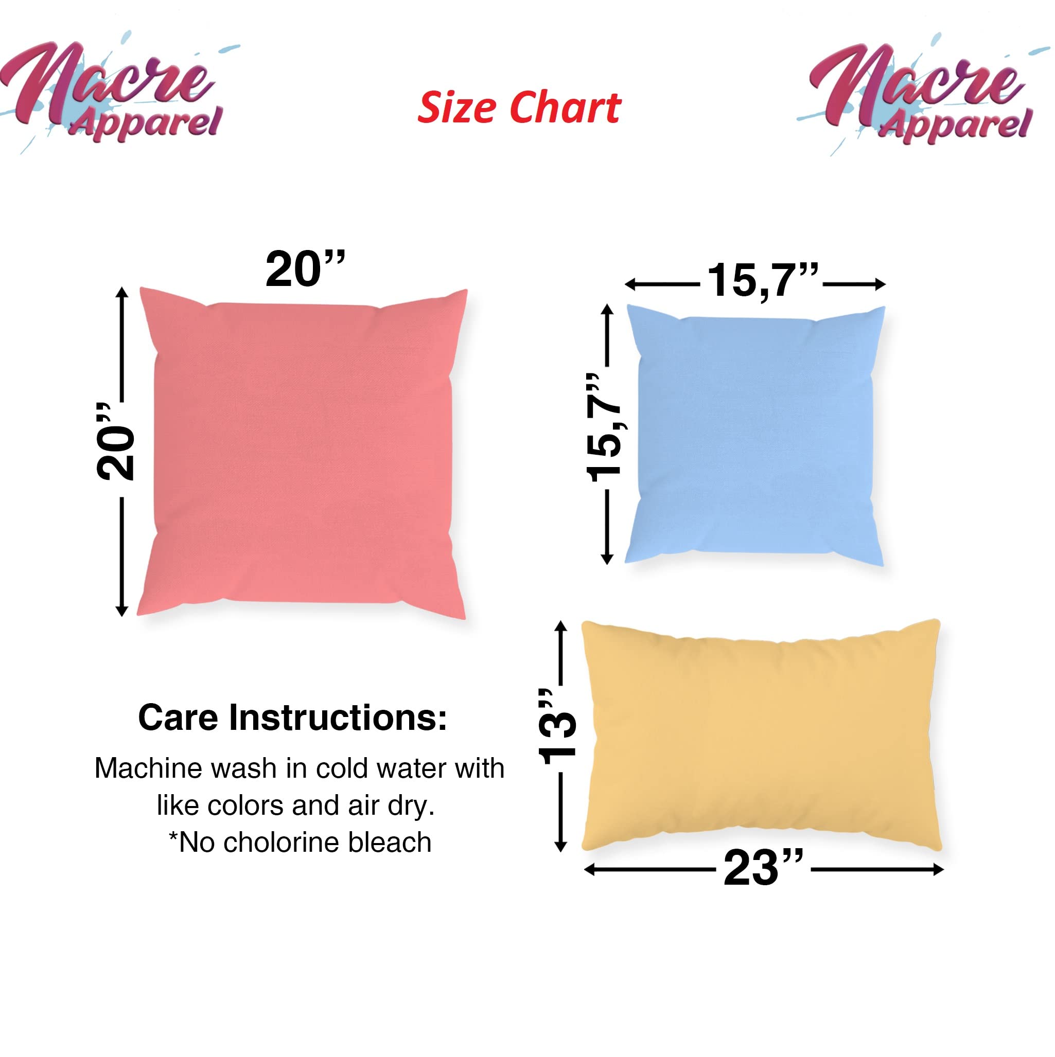 NACRE APPAREL Christmas Holiday Decorations - Snowflake Cushion Cover 20x20 Inch with Zipper for Sofa, Couch, Bed - Festive Winter Home Decor & Cozy Seasonal Throw Pillow Case