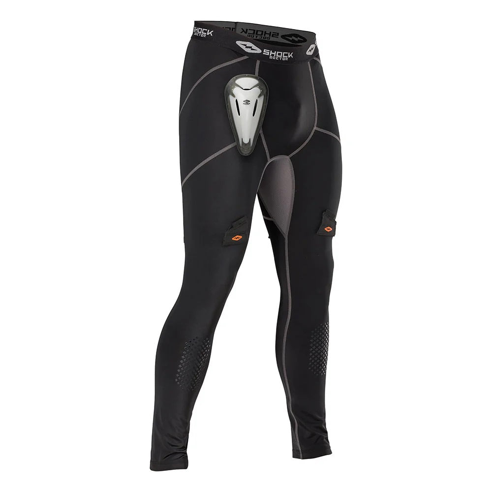 Shock Doctor Compression Hockey Pants with BioFlex Cup S24 for Men & Boys - Protective Gear for Ice Hockey & Field Hockey Players