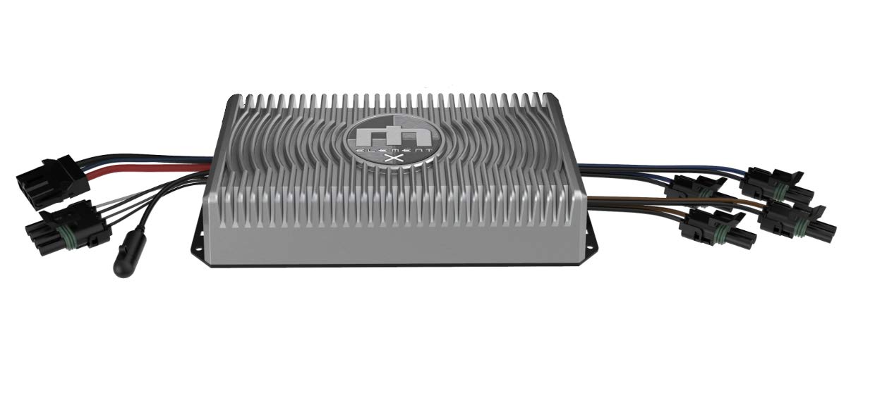 Metrix Audio ELEMENT X 150W UTV Amplifier - 2/4 Channel Car Stereo Power Amp for Off-Road Vehicles | Perfect for ATV, Jeep & Truck Audio Systems Upgrade