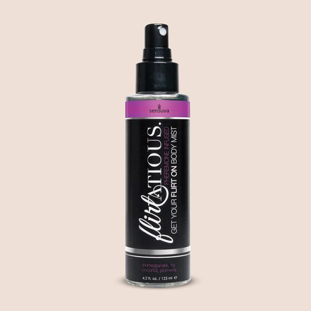 Sensuva Flirtatious Body Mist with Pheromones - Alluring Fragrance for Women | Perfect for Date Nights, Romantic Evenings & Special Occasions