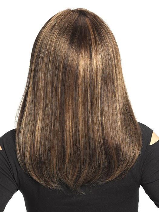 Adelle H Mono Human Hair Wig with Mono Top - Natural Look & Comfort | Perfect for Daily Wear, Cosplay, and Special Occasions