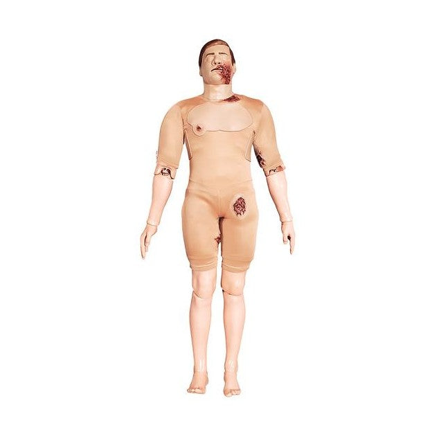 Casualty Care Training Manikin - High-Quality CPR & First Aid Practice Dummy for Medical, Military & Emergency Response Training