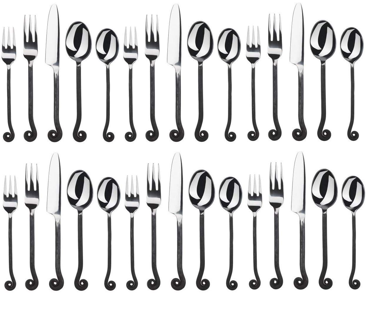 Elegant Treble Clef Flatware Set - 6-Piece Dinnerware for Fine Dining, Music Lovers & Special Occasions | Perfect for Weddings, Anniversaries & Musical Theme Parties